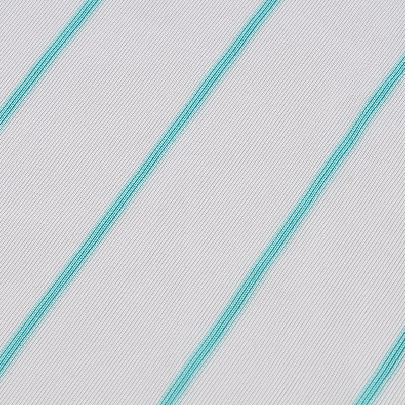 Tissu tricoté chaîne à rayures bleues