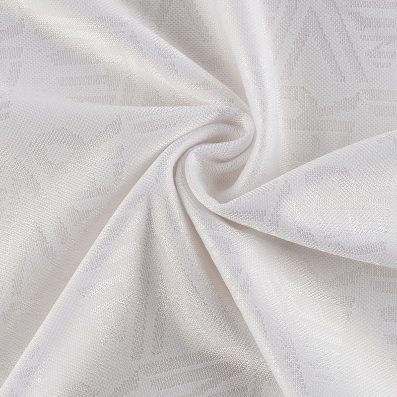 Tissu jacquard double face en forme de double V