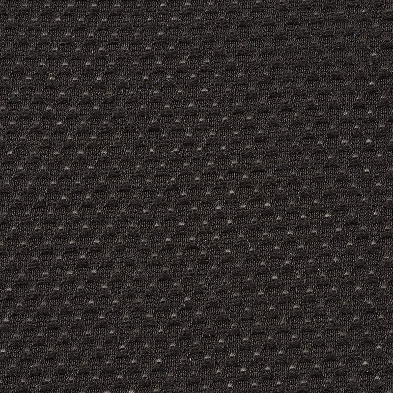 Tissu maillé simple face avec trous triangulaires sur le devant.
