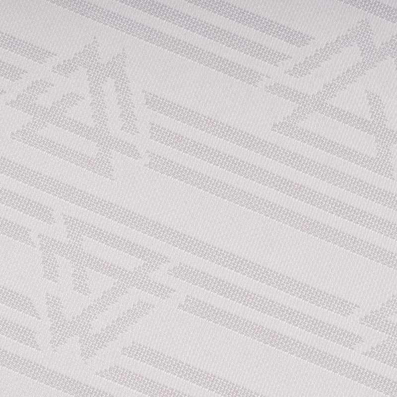 Bandes triangulaires de tissu jacquard double face