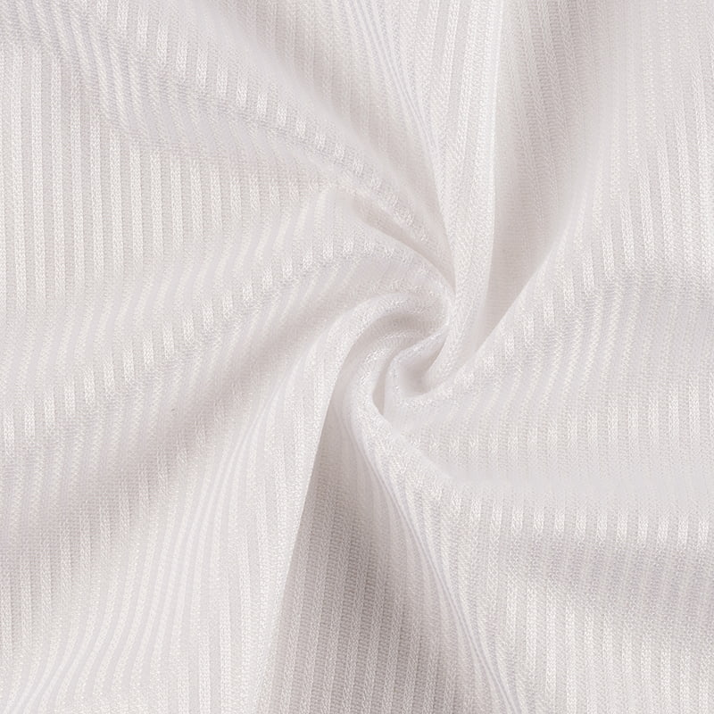 Tissu en maille double face côtelé plat brillant