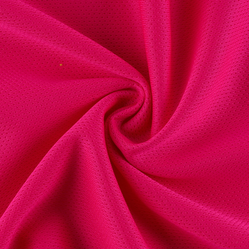 Tissu en maille double face sténopé rouge prune